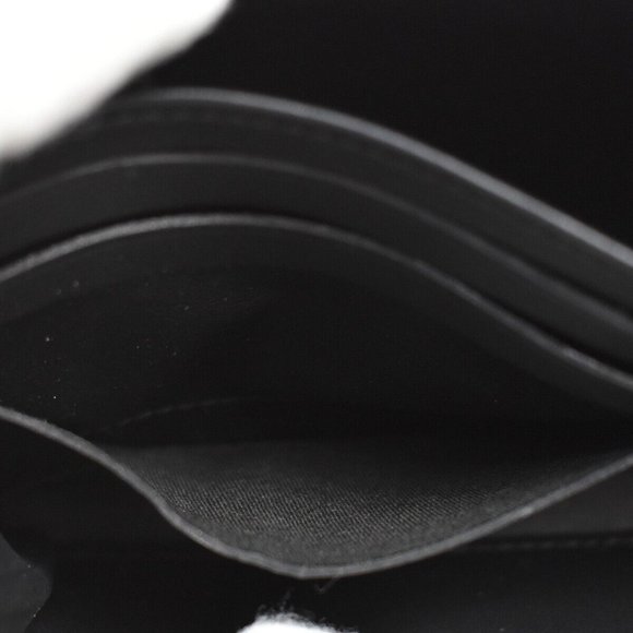 Authentic LOUIS VUITTON Zippy Wallet Long Monogram Mahina Leathr Black - Picture 15 of 15